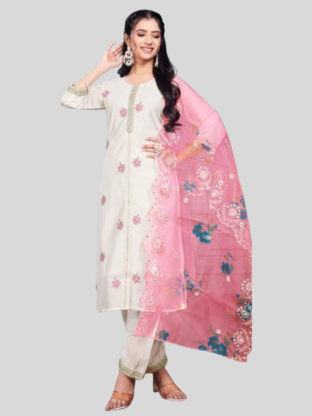 Casual Kurti Pant Set